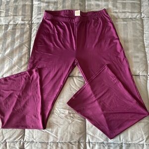 Purple High-Waisted Leggings